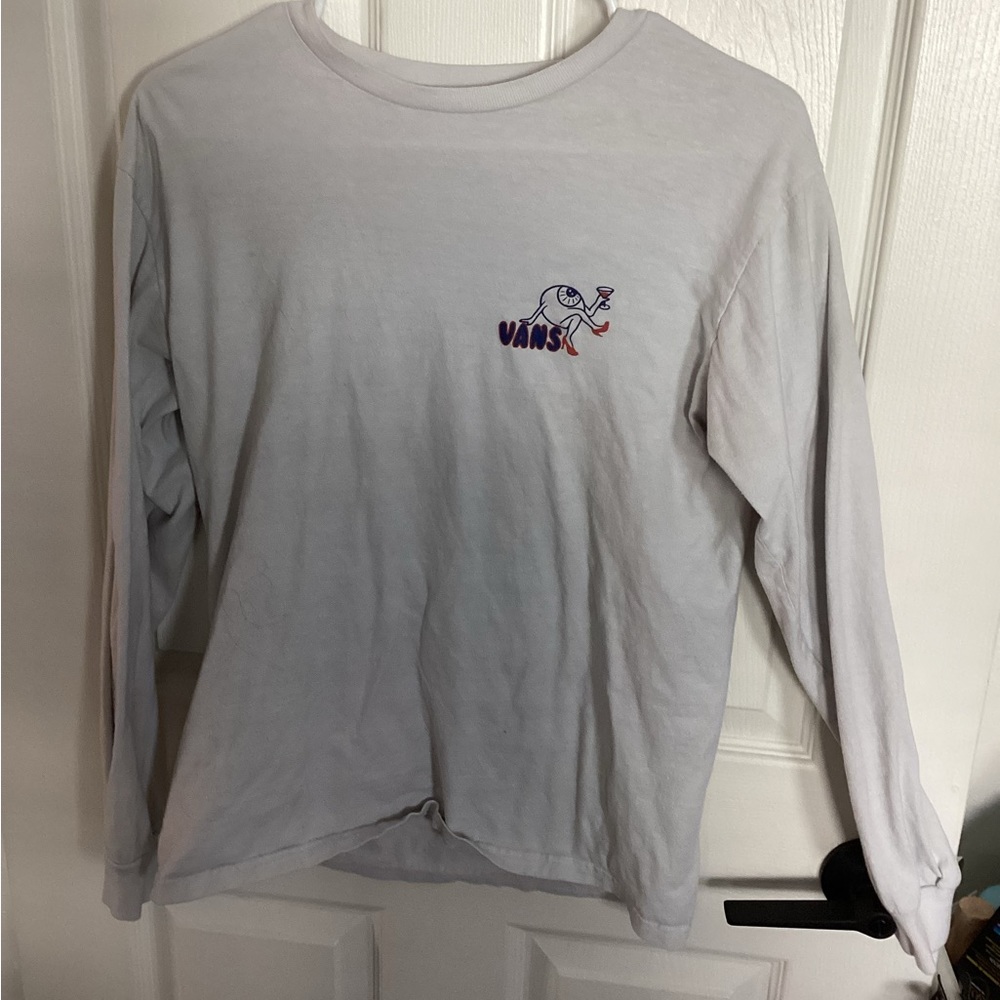 White Vans Long Sleeve